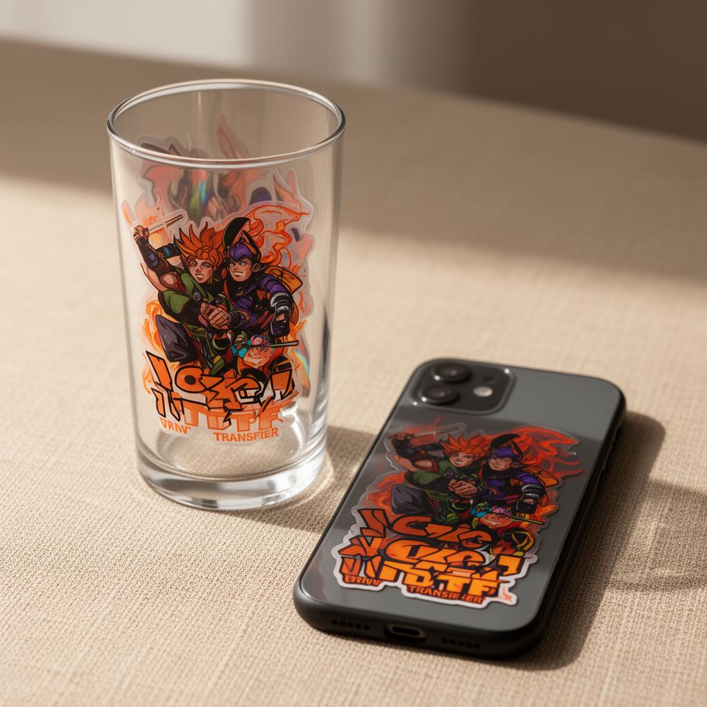 UV DTF · Tumbler Wrap — Tide Press Co. real customer order